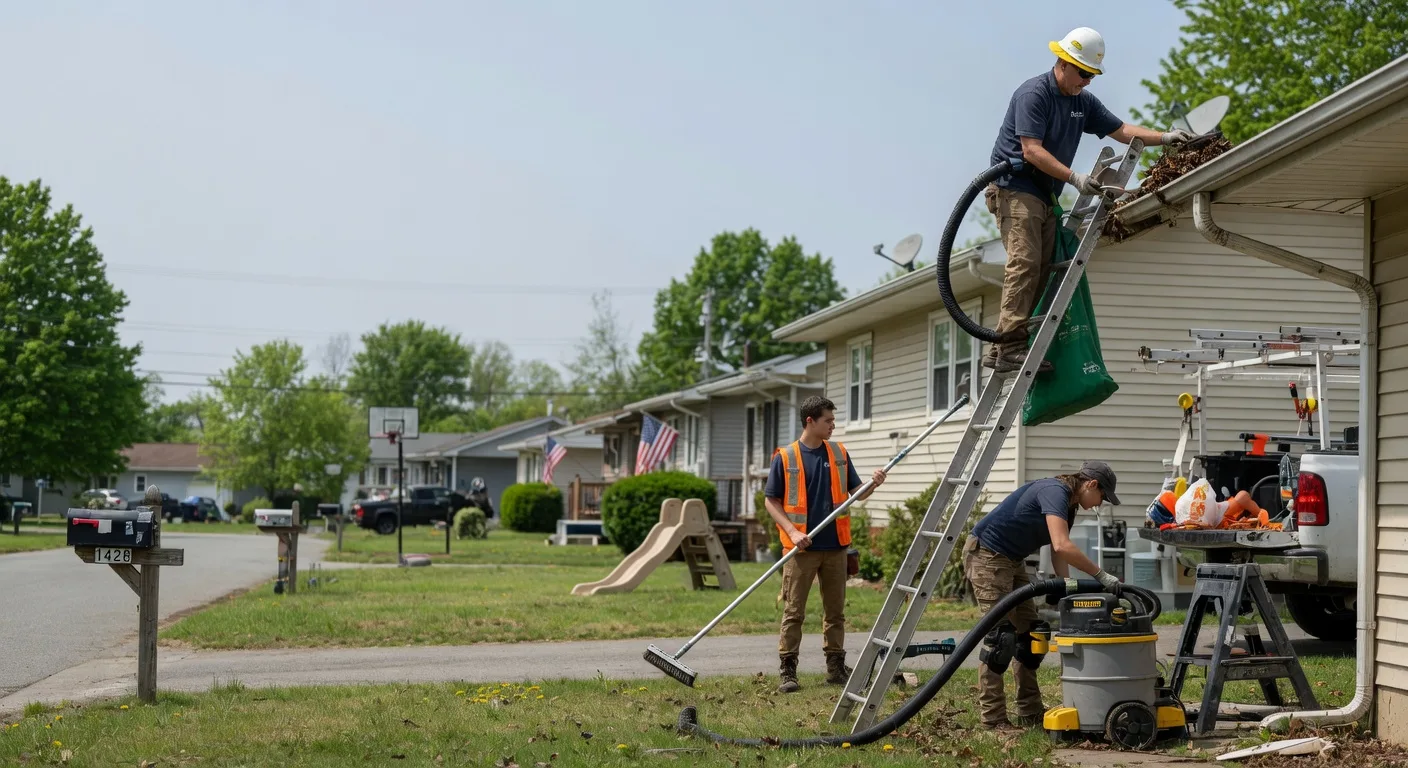 Gutter Installation in Entriken, PA near me